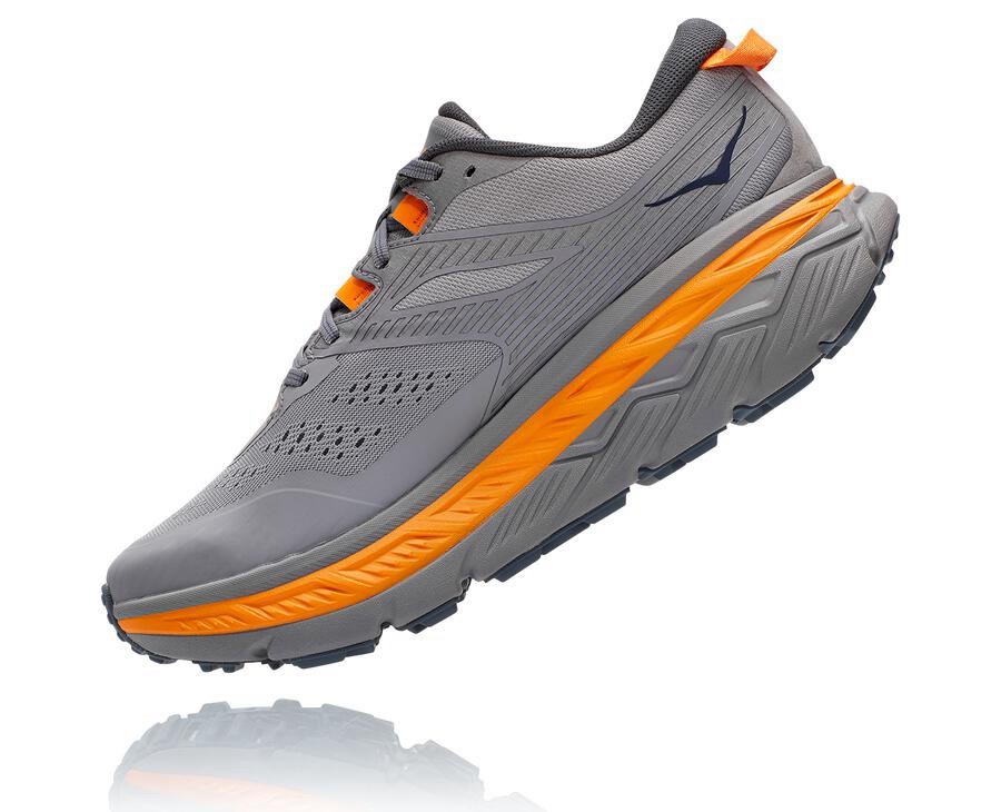 Hoka One One Spor Ayakkabı Erkek Gri - Stinson Atr 6 - NF7601259